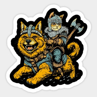 Warrior Cat Sticker